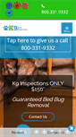 Mobile Screenshot of k9bugdetectors.com